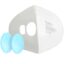 Xiaomi Purely Air Purifying Respirator Mask Replacement Filter